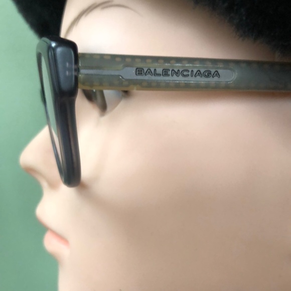 Balenciaga Grey Taupe Prescription Eyewear With Coa - Picture 3 of 14